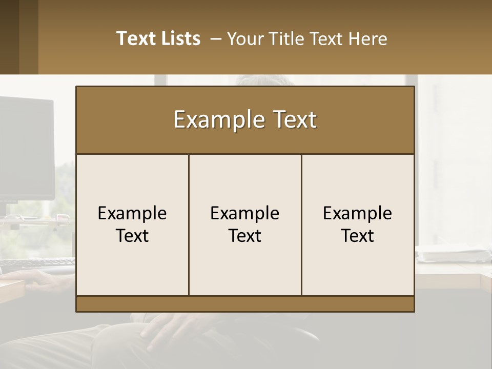 Sphere Light House PowerPoint Template