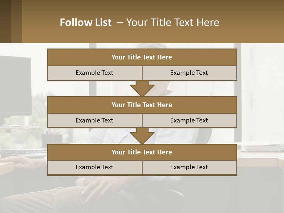 Sphere Light House PowerPoint Template