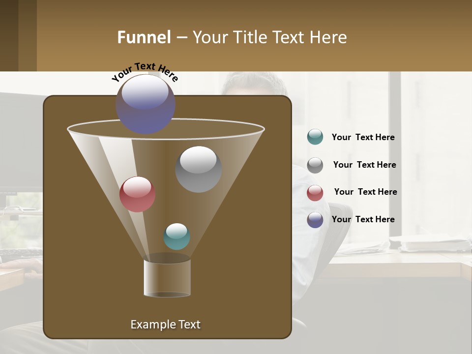 Sphere Light House PowerPoint Template