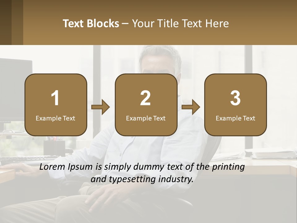 Sphere Light House PowerPoint Template