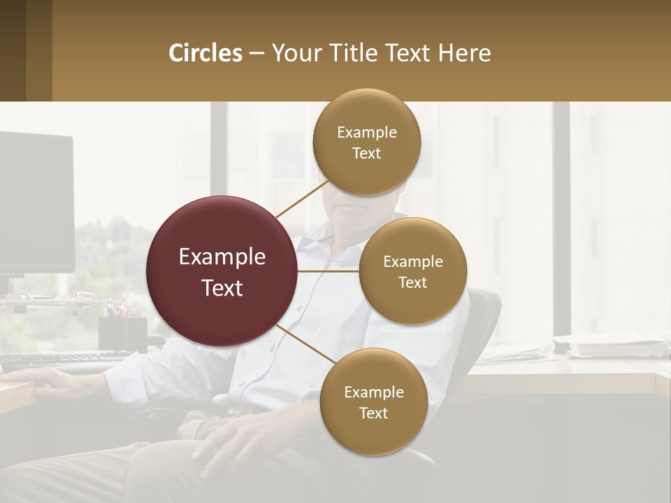 Sphere Light House PowerPoint Template