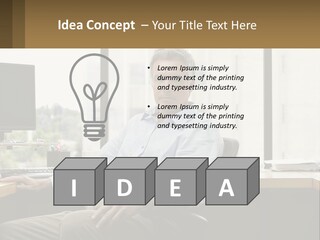 Sphere Light House PowerPoint Template