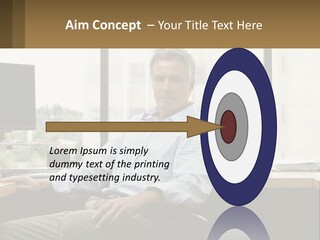 Sphere Light House PowerPoint Template