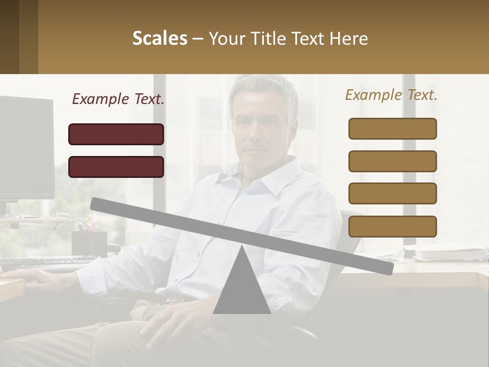 Sphere Light House PowerPoint Template