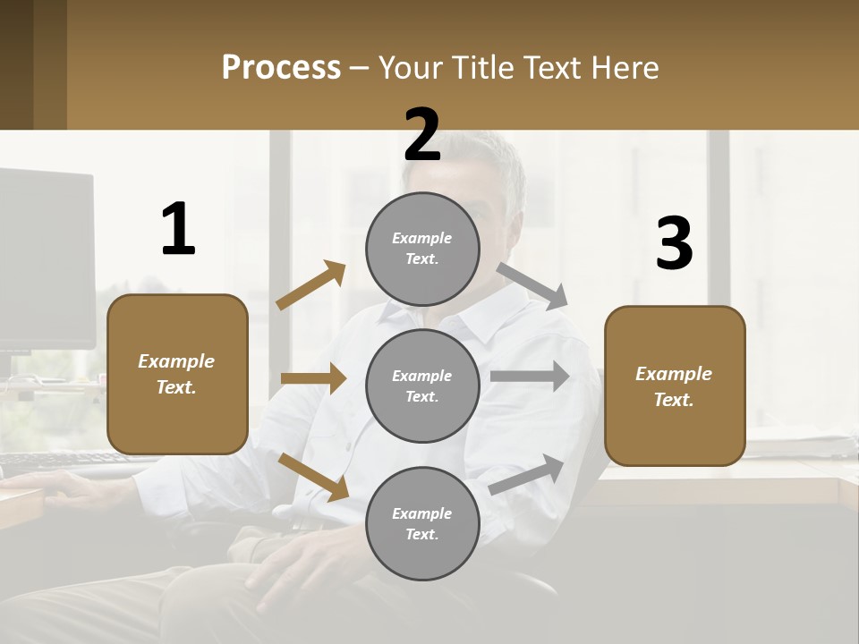 Sphere Light House PowerPoint Template