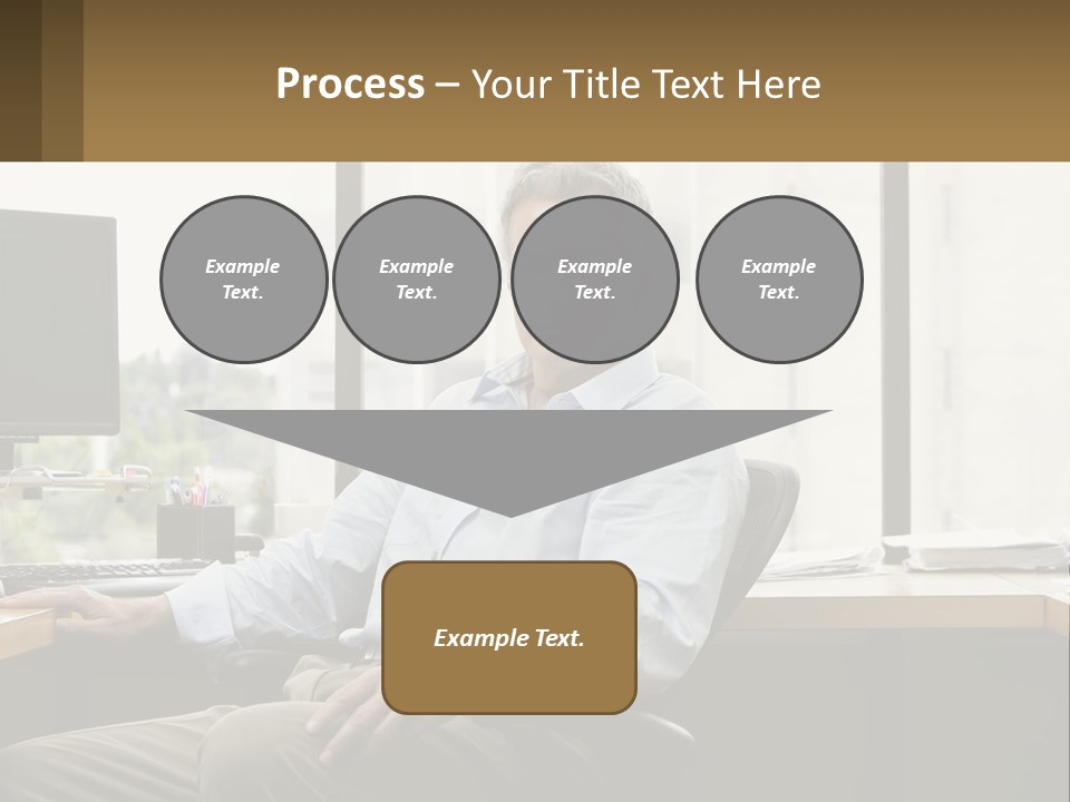 Sphere Light House PowerPoint Template