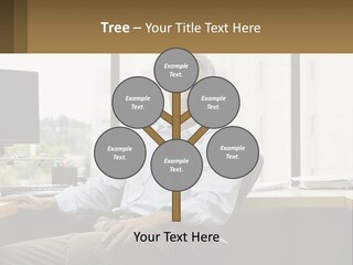 Sphere Light House PowerPoint Template