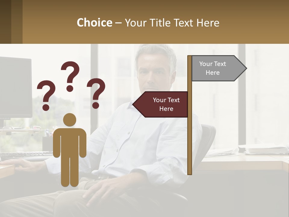 Sphere Light House PowerPoint Template