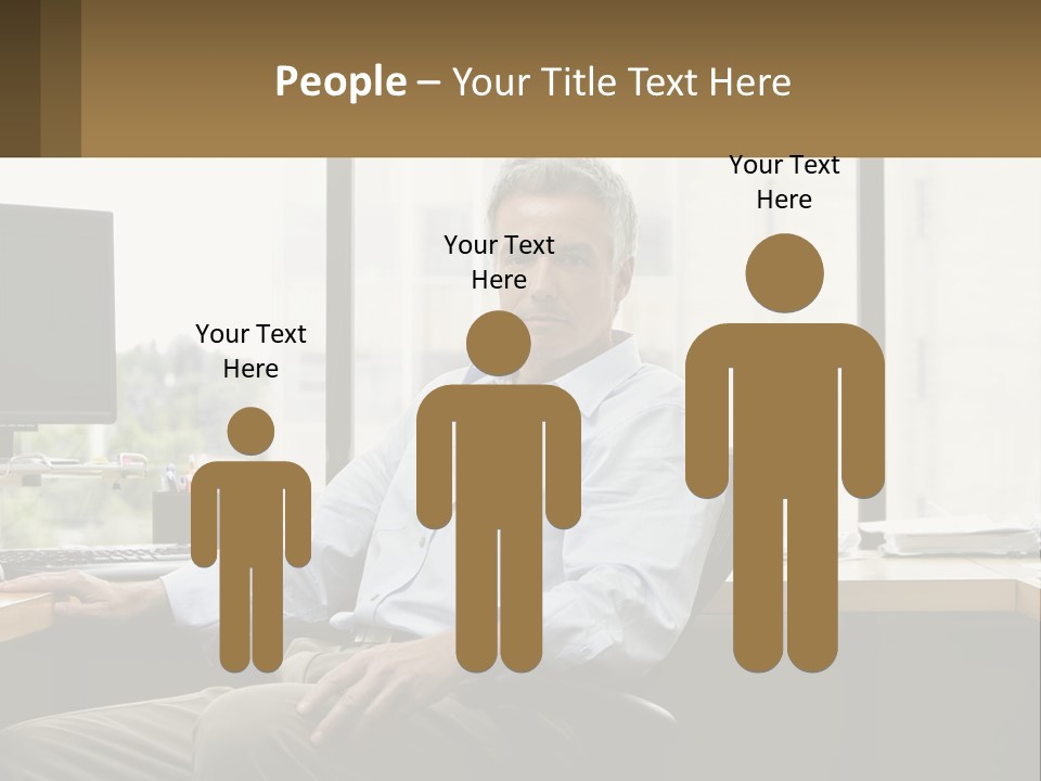 Sphere Light House PowerPoint Template