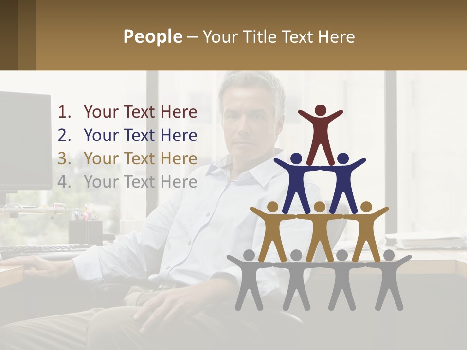 Sphere Light House PowerPoint Template