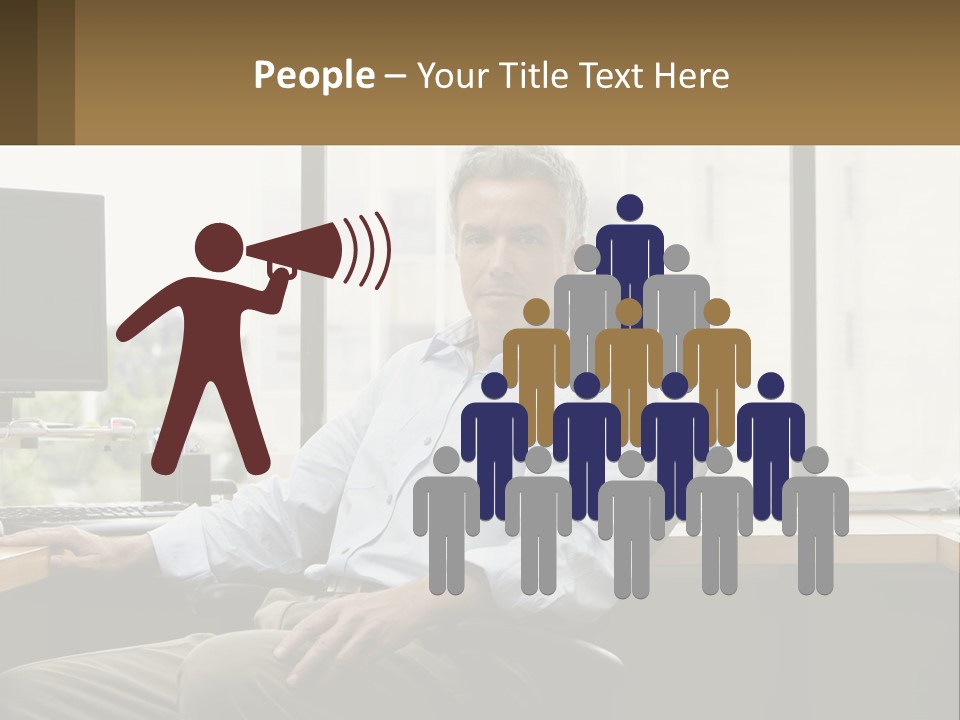 Sphere Light House PowerPoint Template