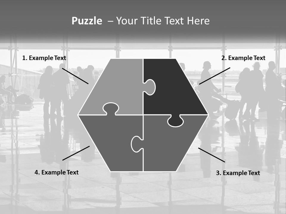 Urban Building Square PowerPoint Template