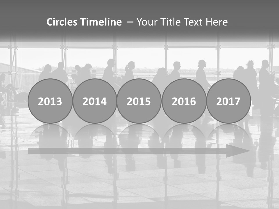 Urban Building Square PowerPoint Template