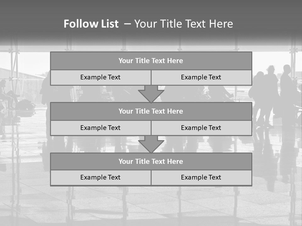 Urban Building Square PowerPoint Template