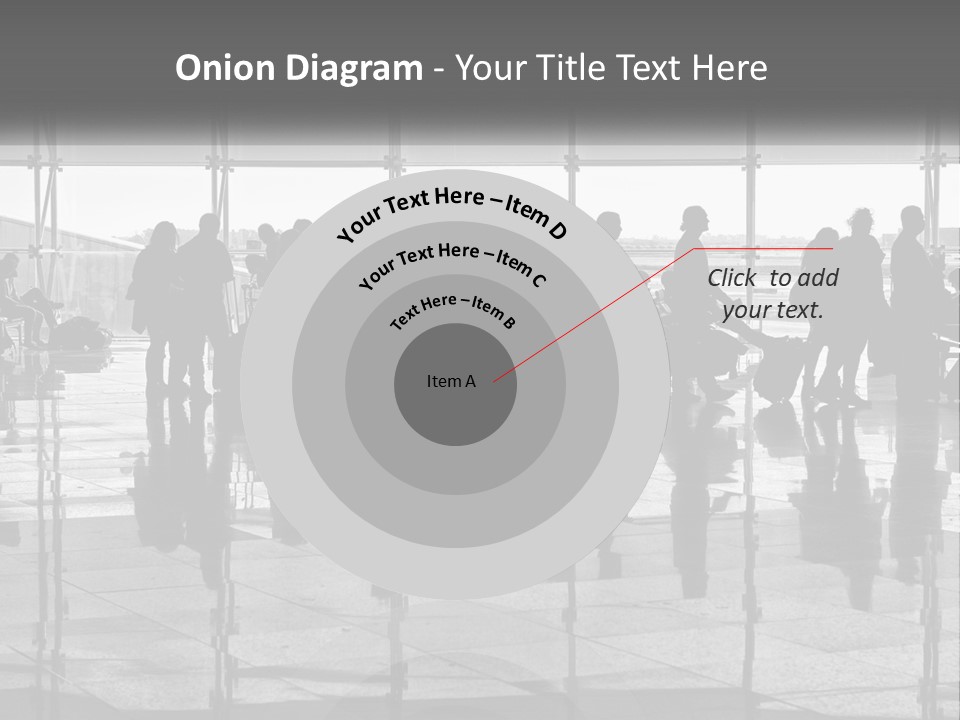 Urban Building Square PowerPoint Template