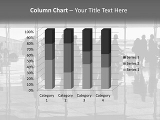 Urban Building Square PowerPoint Template