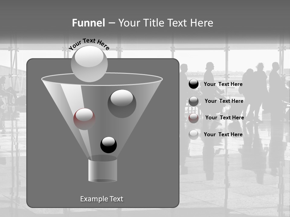 Urban Building Square PowerPoint Template
