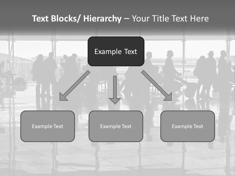 Urban Building Square PowerPoint Template