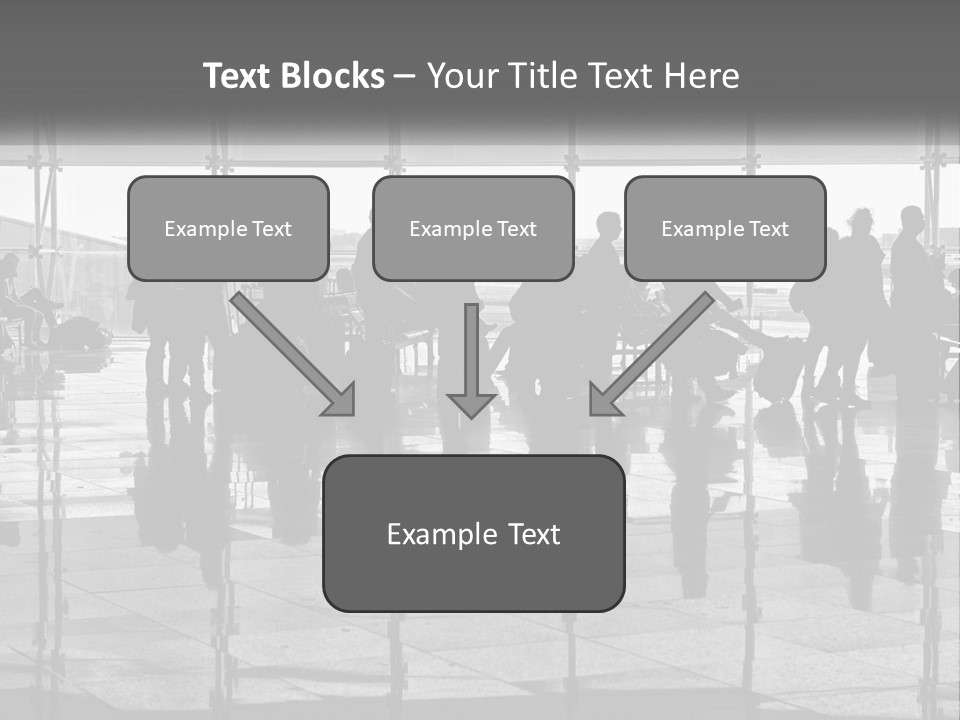 Urban Building Square PowerPoint Template