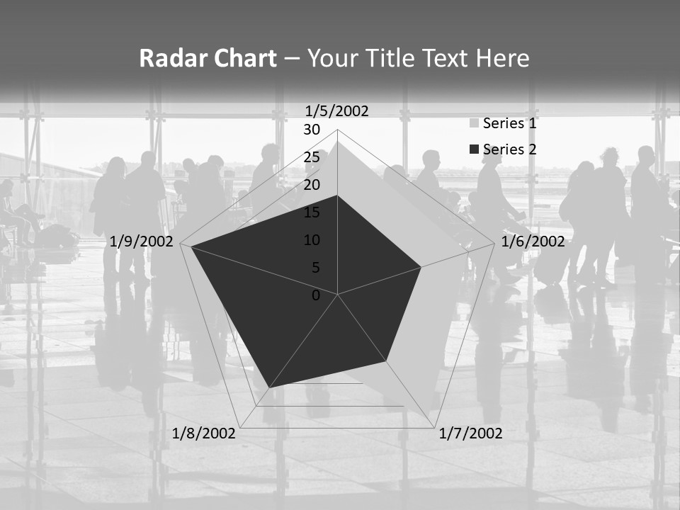 Urban Building Square PowerPoint Template
