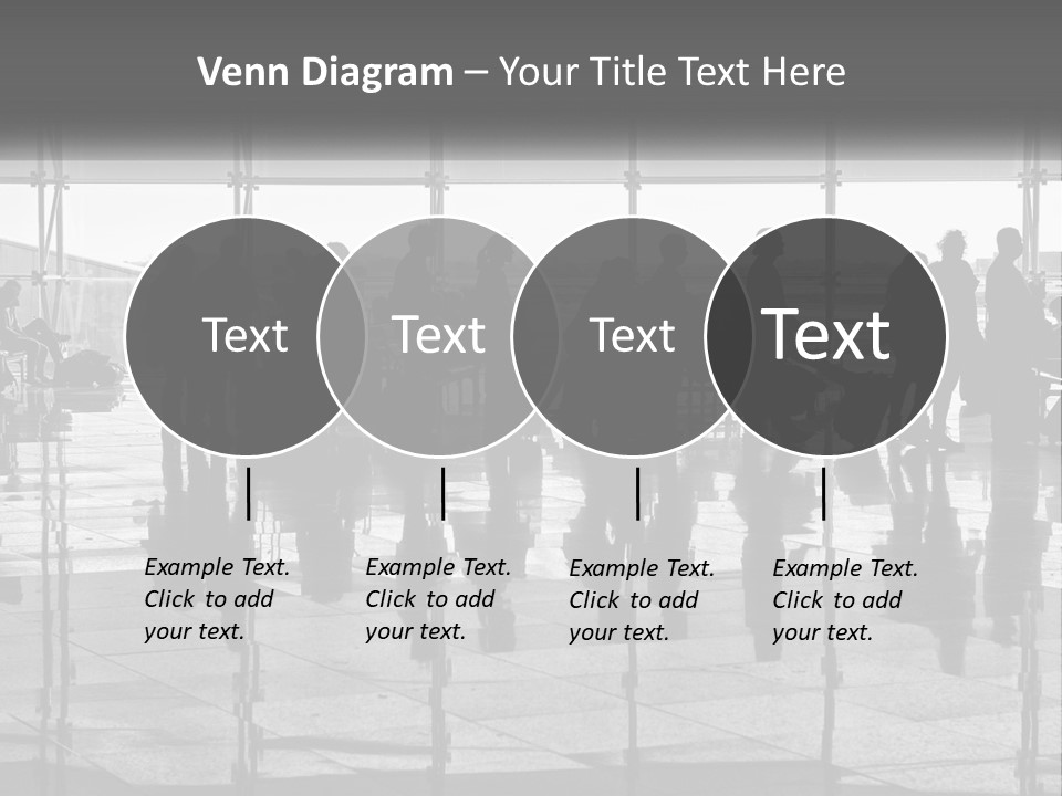 Urban Building Square PowerPoint Template