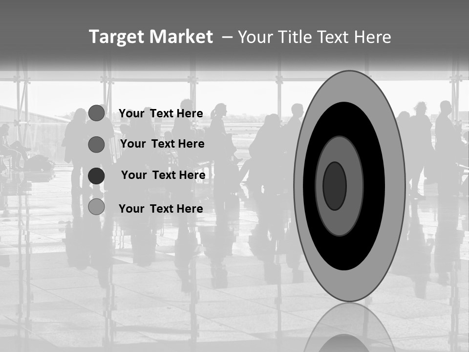 Urban Building Square PowerPoint Template