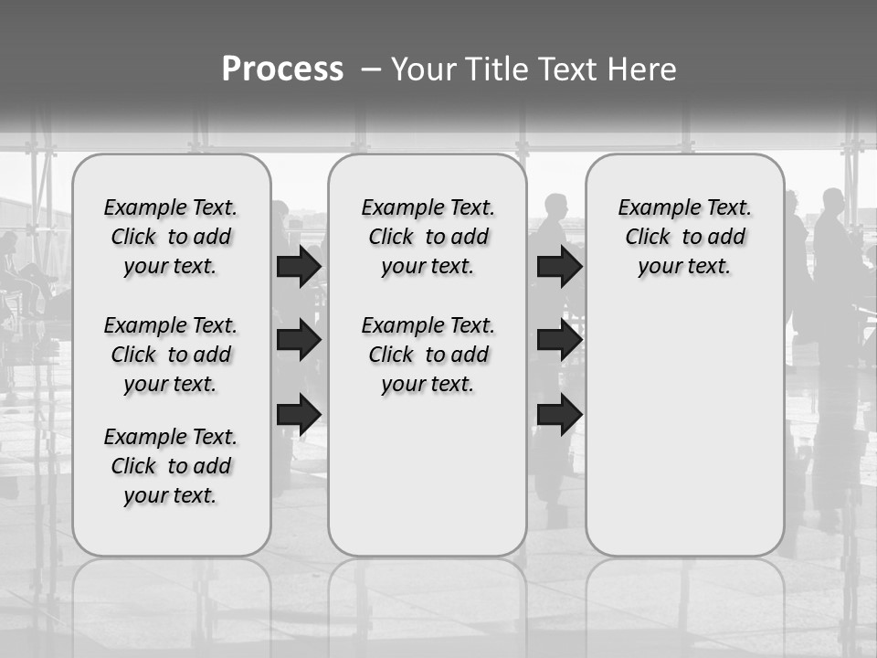 Urban Building Square PowerPoint Template