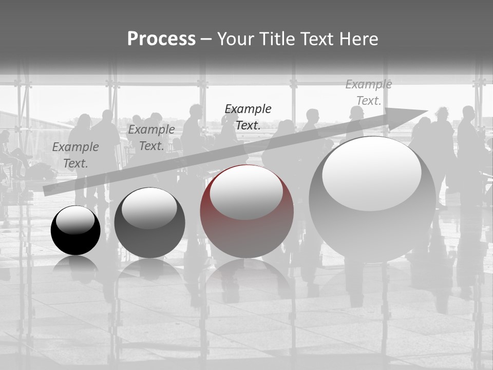 Urban Building Square PowerPoint Template
