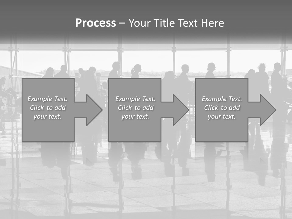 Urban Building Square PowerPoint Template