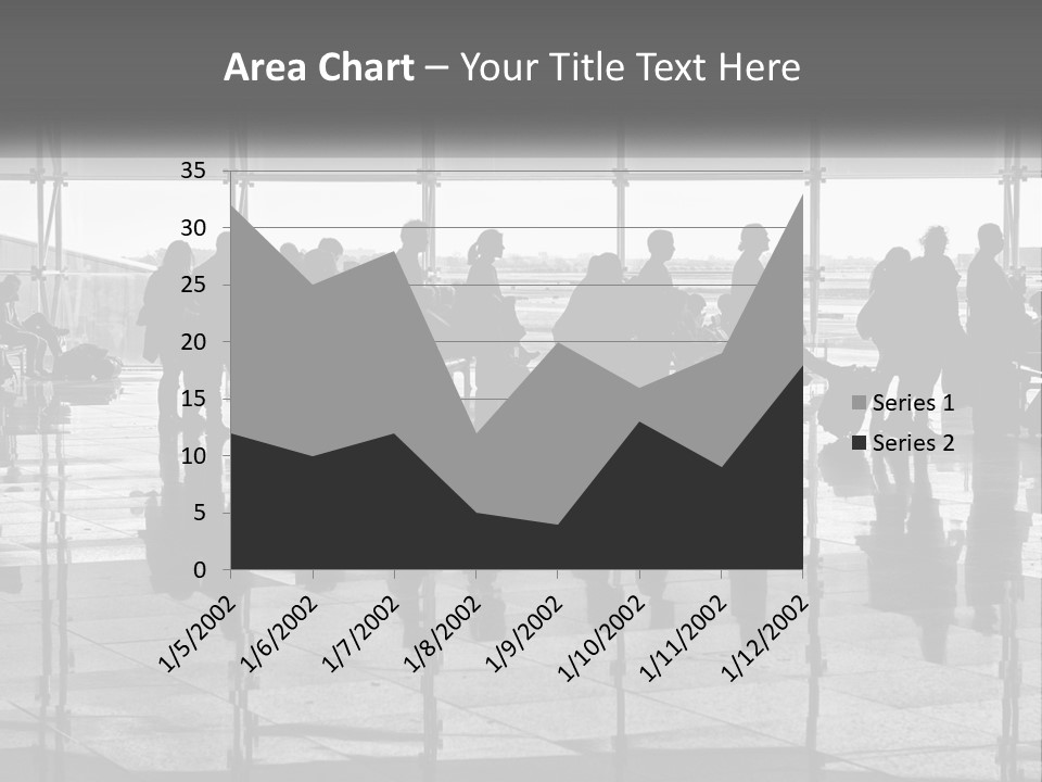 Urban Building Square PowerPoint Template