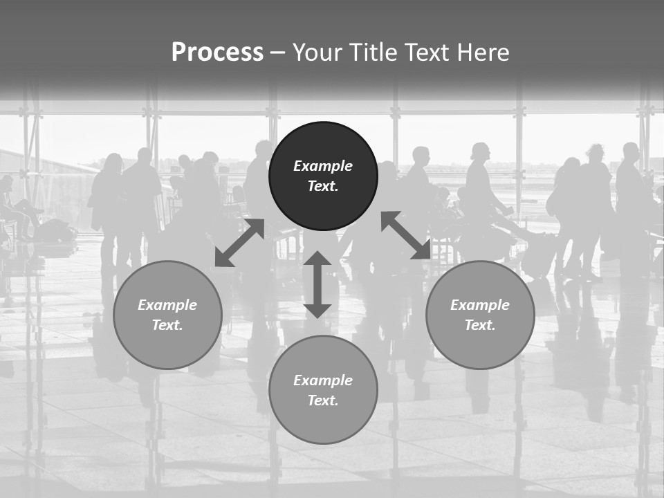 Urban Building Square PowerPoint Template