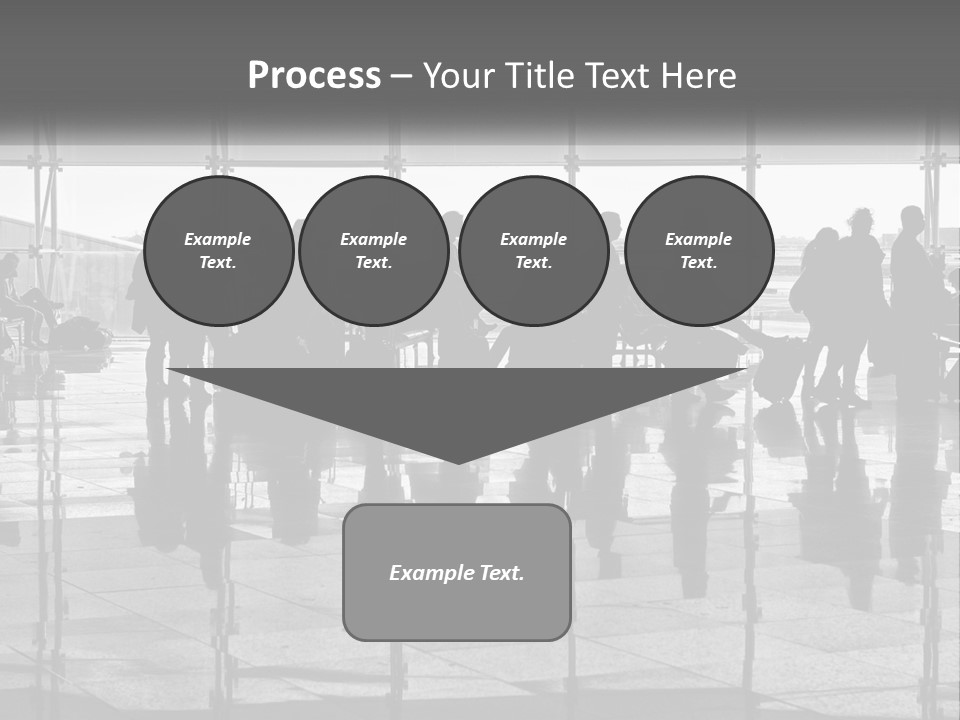 Urban Building Square PowerPoint Template
