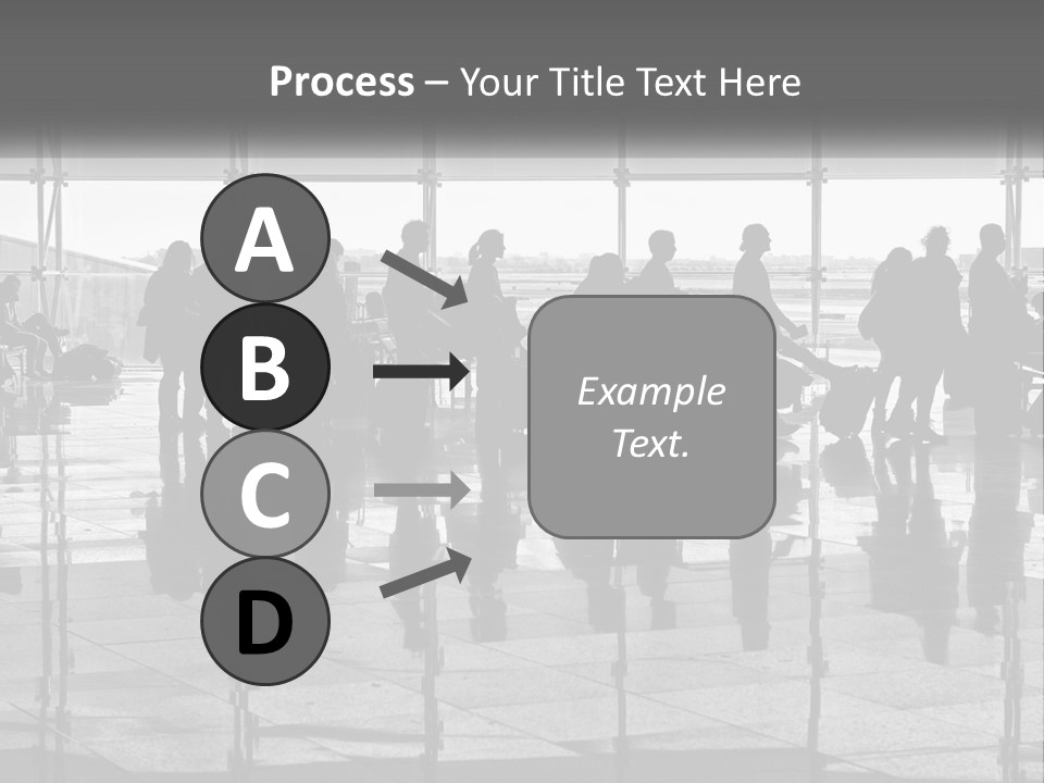 Urban Building Square PowerPoint Template
