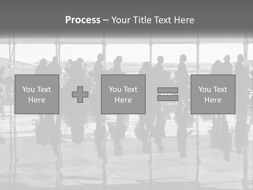 Urban Building Square PowerPoint Template