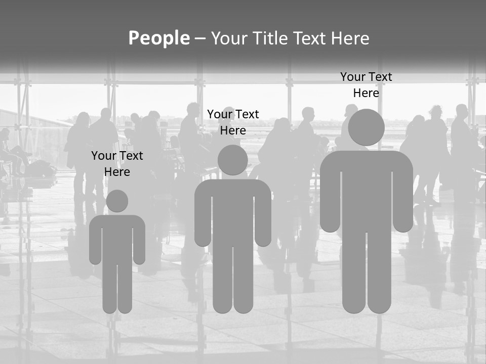 Urban Building Square PowerPoint Template