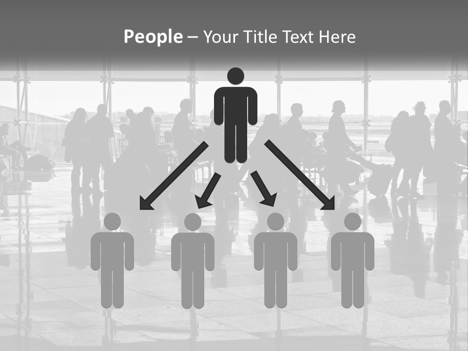 Urban Building Square PowerPoint Template