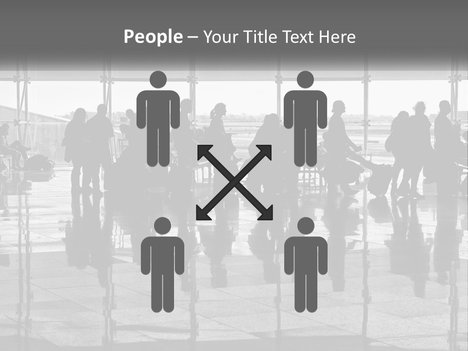 Urban Building Square PowerPoint Template