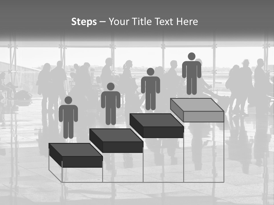 Urban Building Square PowerPoint Template