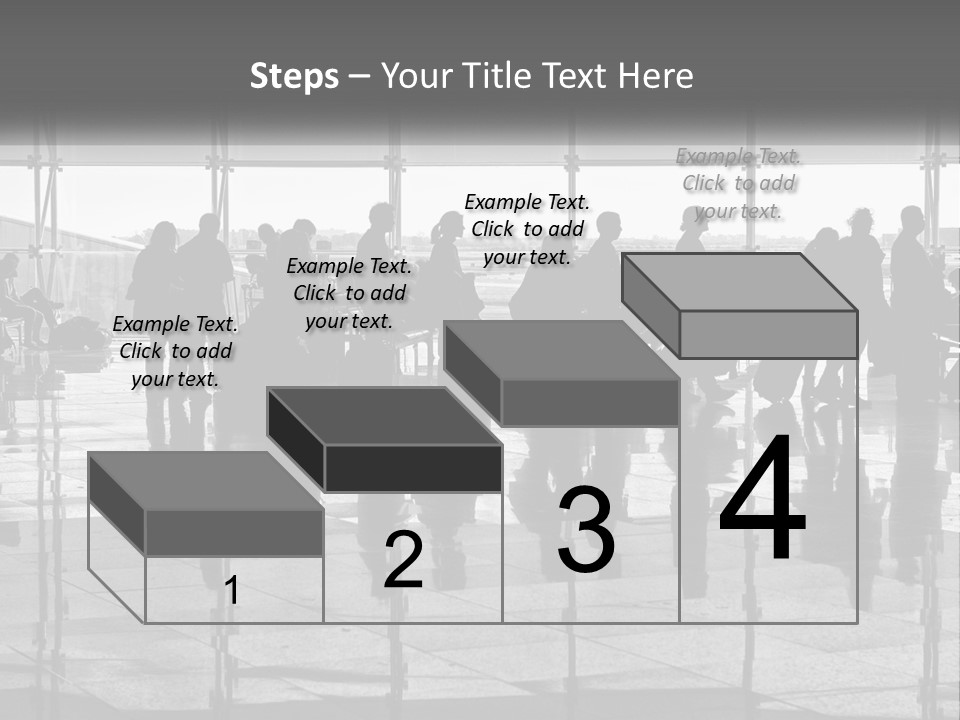 Urban Building Square PowerPoint Template