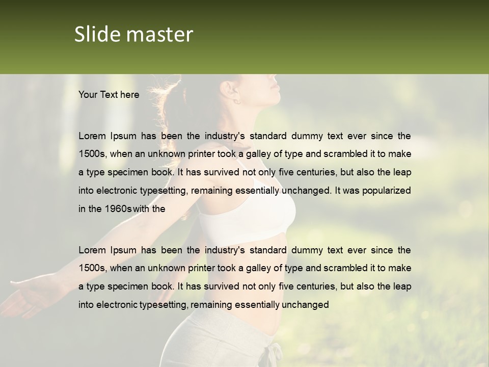 House Structure Cityscape PowerPoint Template