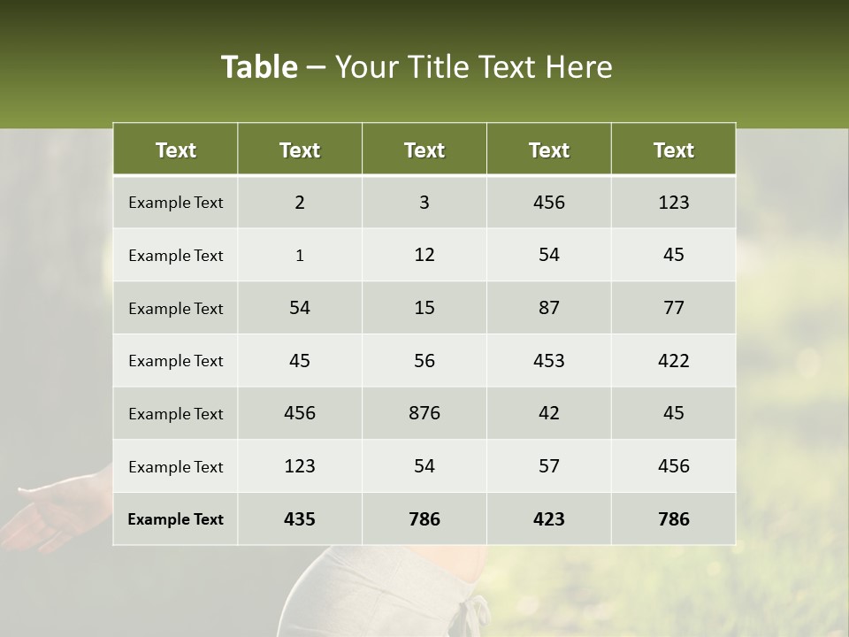 House Structure Cityscape PowerPoint Template