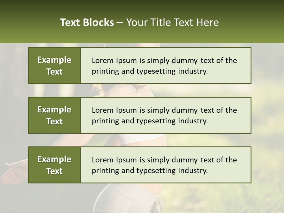 House Structure Cityscape PowerPoint Template