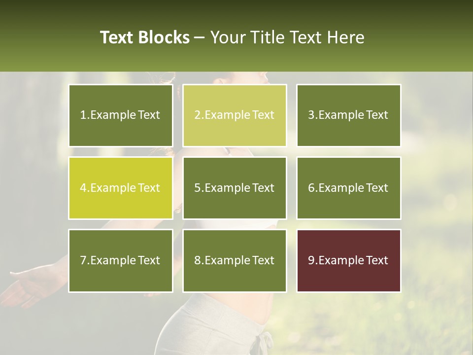 House Structure Cityscape PowerPoint Template