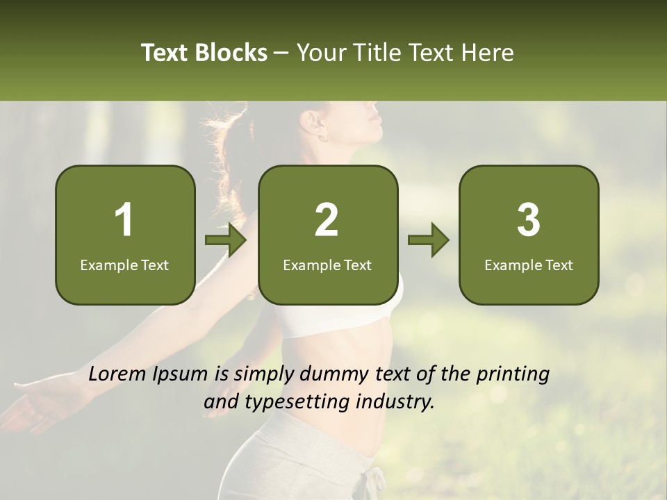 House Structure Cityscape PowerPoint Template