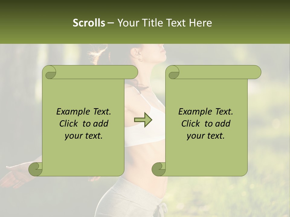 House Structure Cityscape PowerPoint Template