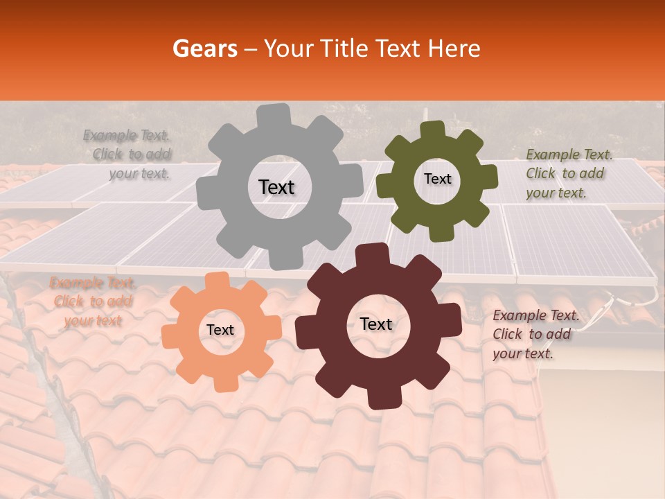 Sphere Grey Structure PowerPoint Template