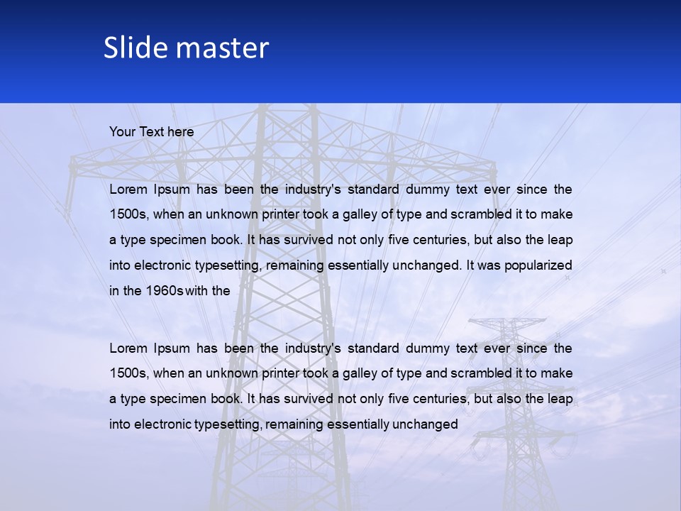 Planet Architect Abstract PowerPoint Template