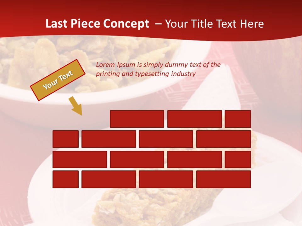 Sphere Cube Tall PowerPoint Template