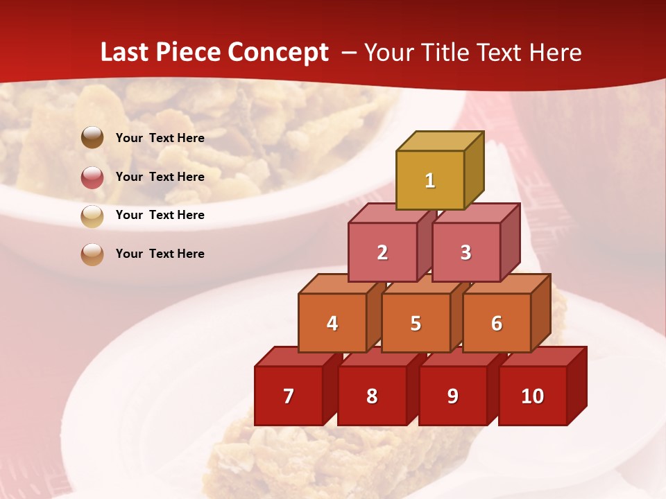 Sphere Cube Tall PowerPoint Template