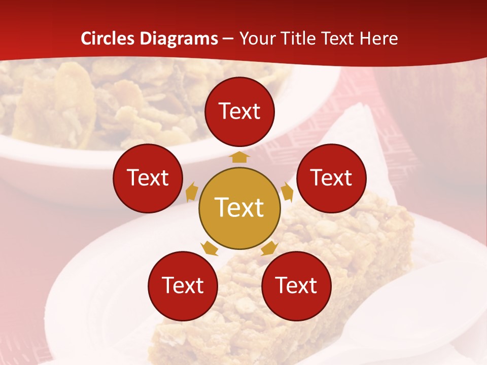 Sphere Cube Tall PowerPoint Template